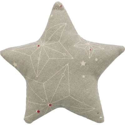 Xmas STAR vianočná hviezda vankúšik s catnipom 10 cm