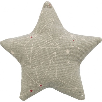 Xmas STAR vianočná hviezda vankúšik s catnipom 10 cm