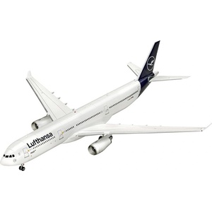 Revell Сглобяем модел Revell - Самолет Airbus A330-300, Lufthansa New Livery, 108 части (R03816)