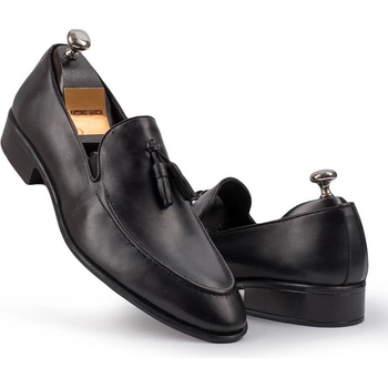 Alexander garcia Antonio garcia Мъжки кожени официални обувки - Черни 202108355600 (334165_Черно)