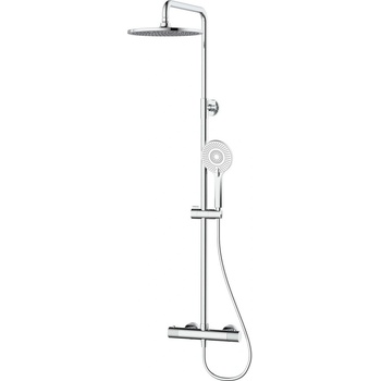 Roca Iris-T термостатна душ система с регулируема височина, хром (WQ3W33870041213)