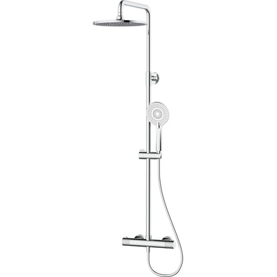 Roca Iris-T термостатна душ система с регулируема височина, хром (WQ3W33870041213)