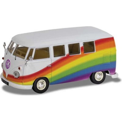 Corgi VW Campervan Peace Love and Rainbows 1:43