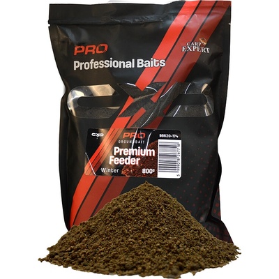 Carp Expert Kŕmna zmes Pro Premium Feeder 800 g Winter