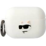 Karl Lagerfeld Кейс Karl Lagerfeld KLAP2RUNCHH за AirPods Pro 2, бял / бял, Silicone (3666339099275)