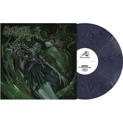 MIDNIGHT - LET THERE BE WITCHERY INDIGO VINYL + POSTER /