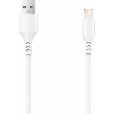 Setty GSM109583 USB - Lightning, 2A, 2m, bílý
