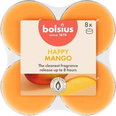 Bolsius Maxi True Scents Mango 8 ks