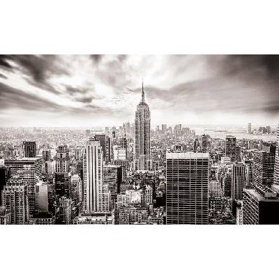 Postershop Fototapeta vliesováPohled na New York černobílá rozměry 184x254 cm