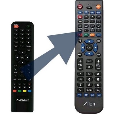 Dálkový ovladač Alien Strong SRT 8541
