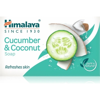 Himalaya Herbals tuhé mydlo Cucumber & Coconut 75 g
