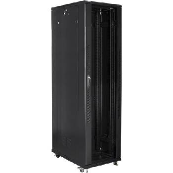 Lanberg Комуникационен шкаф Lanberg rack cabinet 19" free-standing 47U / 800x1000 self-assembly flat pack, black (FF01-8047-12B)