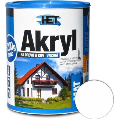 Het Akryl mat 0,7kg bílá – Zboží Dáma