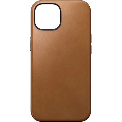 Nomad Modern Leather Case English Tan iPhone 15