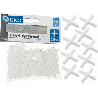 GEKO G00444-1 Krížiky na obkladanie 2mm 200ks