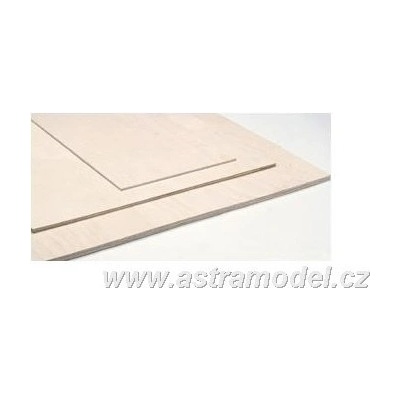 ASTRA Preglejka topoľ 400 * 1240 * 3 mm