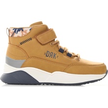 DRK detská voľnočasová obuv MUDRUNNER K hnedá biela tmavo sivá