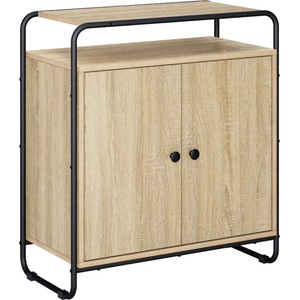 vidaXL Бюфет Дъб сонома 68 x 35 x 75 cm Обработено дърво (8007979)