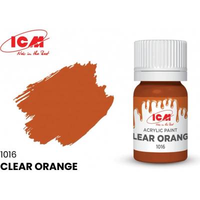 ICM Clear Orange 1016 bottle 12 ml