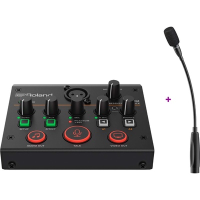 Roland Пакет за видео заснемане с устройство за заснемане Roland UVC-02 и микрофон Roland CGM-30