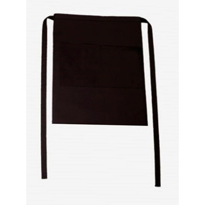 Cg Workwear Roma Krátka pracovná zástera 01262-01 Black 50 x 78 cm