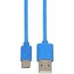 Feimibox Cable USB iBox USB-A - USB-C 1 m Blue (IKUMTCB)