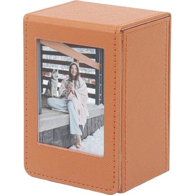 Caiul Instax Mini Photo Box Leather Brown