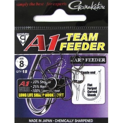 Gamakatsu A1 Team Feeder Carp Feeder Lopatkové veľ.8 15ks