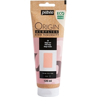 Pébéo Origin АКРИЛНА боя Pink Beige 120 ml 1 бр (817128)