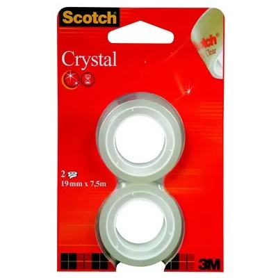3M Самозалепваща лента, 19 мм x 7, 5 м, 3M SCOTCH "Crystal" 7100126764 (7100126764)