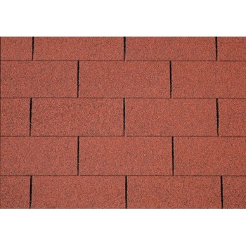 Onduline Bardoline Classic obdélník 3T červený mix 2 m2