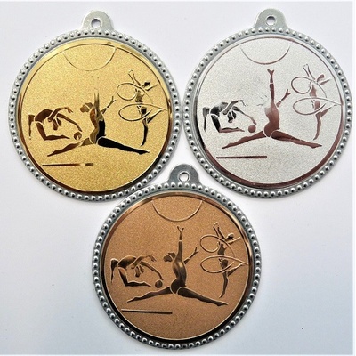 VIZINGR Gymnastika medaile D75-141 bronz