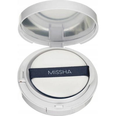 Missha Magic Cushion Moist Up 21 Light Beige Hydratačný a rozjasňujúci make-up v hubke 15 g