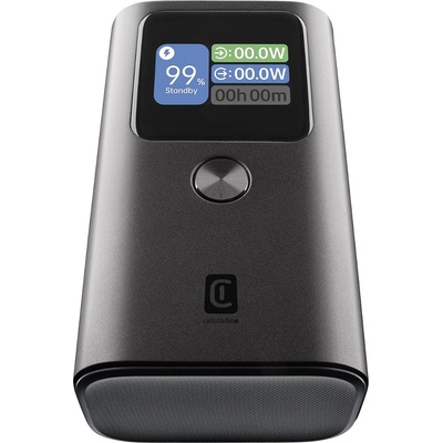 Cellularline Външна батерия Cellularline Ultron 10000mAh, 30W, LCD дисплей (PBULTRON10000D)