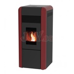 Alfa Plam Dino 17 kW burgundy Камини