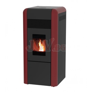 Alfa Plam Dino 17 kW burgundy Камини