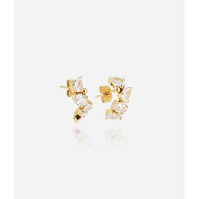ZAG Bijoux Výrazné napichovacie náušnice SEM24723-01WHT