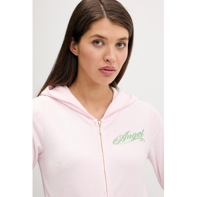 Juicy Couture Кадифен суичър Juicy Couture Angel (JCNAS126455)