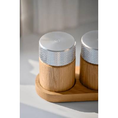 Мелнички за сол и черен пипер Gejst Sina 9 x 6 cm (G00321)