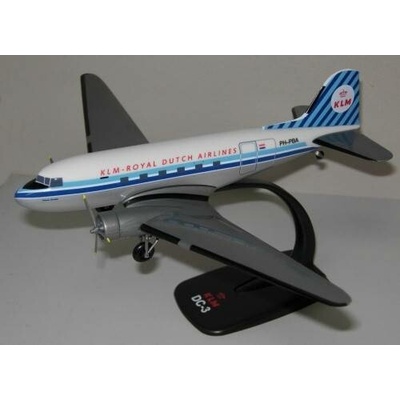 PPC Holland Douglas DC 3 KLM Royal Dutch Airlines 1960s Colors Snap Fit 1:100