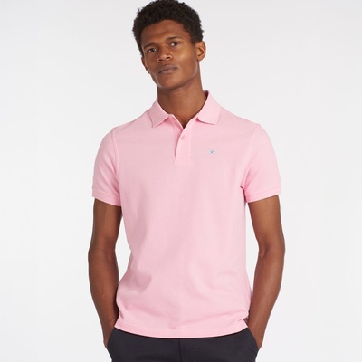 Barbour Sports Polo Shirt Parfait Pink