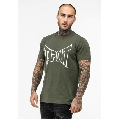 Tapout pánské triko LIFESTYLE BASIC zelené