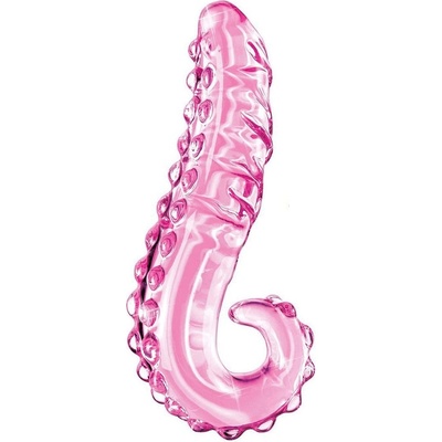 LOLO skleněné dildo ve tvaru jazyka