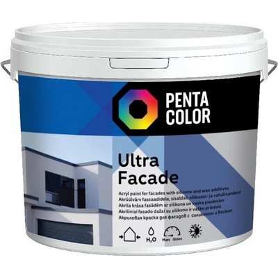 Pentacolor Ultra Facade 5 l biela