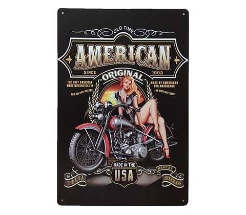 Ceduľa American Original