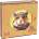 Milliwood Дървен пъзел Milliwood, Funnymals, 90 части - Хипи Хамстер (OL-HippyHamster-5007)