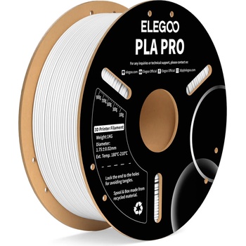 Elegoo PLA Pro White - 1, 75 mm / 1000 g (50.203.0189)