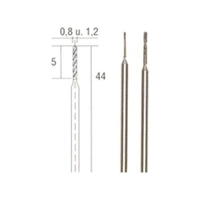 Proxxon Diamantové špirálové vrtáky 0,8/1,2mm, 2 ks
