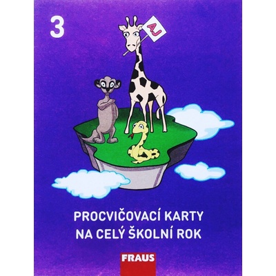Procvičovací karty na celý školní rok 3 – angličtina