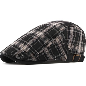 HARAHU Мъжка беретка pr-25630 - Черна kp25630
